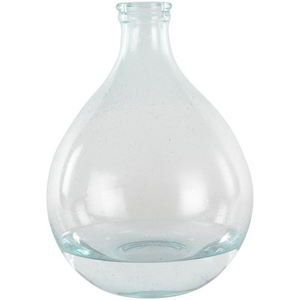 Clear Recycled Glass Apothecary Balloon Vase - 2 Sizes - Pretty Little Duck