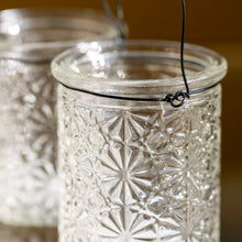 Load image into Gallery viewer, Mini Glass Patterned Tealight Holder - Pretty Little Duck