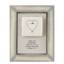 Load image into Gallery viewer, Embroidered sq pic-Loved you yesterday