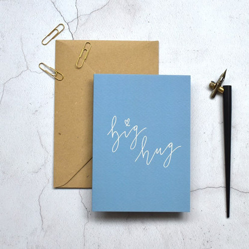 Greeting Card - Big Hug - Pretty Little Duck