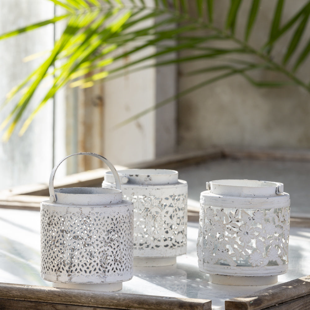 Jali Lantern Ivory (3 Designs)