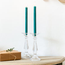 Load image into Gallery viewer, Clear Glass Candlestick Tilbury
