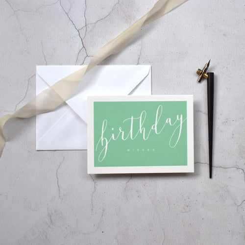 Greeting Card - Birthday Wishes - Pretty Little Duck