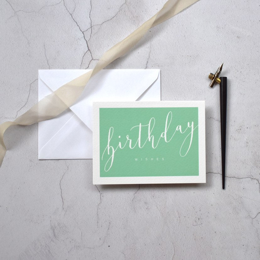 Greeting Card - Birthday Wishes - Pretty Little Duck