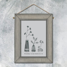 Load image into Gallery viewer, Ink flower picture-Everything I am
