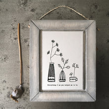 Load image into Gallery viewer, Ink flower picture-Everything I am
