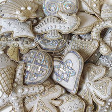 Load image into Gallery viewer, Irish Linen Star of David - Pretty Little Duck
