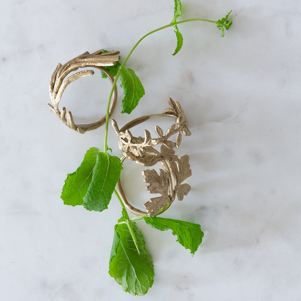 Leaf Napkin Holder - Set of 3