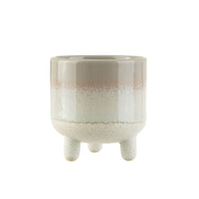 Load image into Gallery viewer, Ceramic Planter: Mojave Ombré Grey mini planter - Pretty Little Duck
