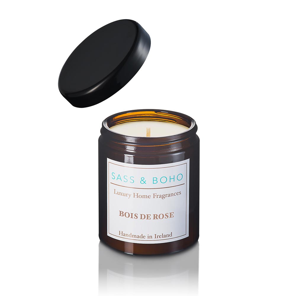 Sass & Boho Candle Bois de Rose Jar - Pretty Little Duck