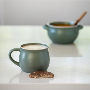 Stoneware Mug Laurel Green 340ml
