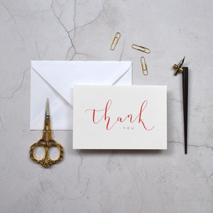 Greeting Card - Thank You - Pretty Little Duck