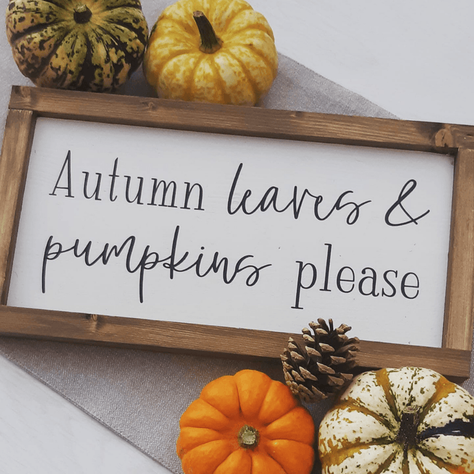 Autumn Leaves & Pumpkins Please  - (pre-order) - Pretty Little Duck
