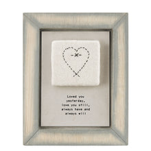 Load image into Gallery viewer, Embroidered sq pic-Loved you yesterday
