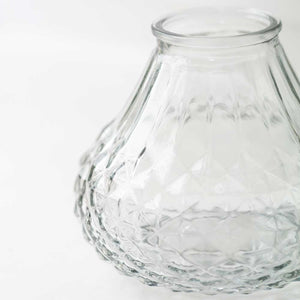 Mia Diamond Glass Vase - Pretty Little Duck